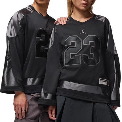 Nike Genuine Jordan Men's Patchwork College-Style Oversized Basketball Jersey HV0110-010