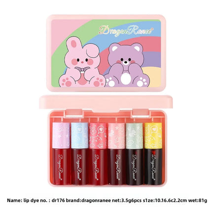 Hydrating Lip And Cheek Gloss Blush Set Long Lasting Moisturizing Color Lock Brightens Not Sticky Mini Lip Dye