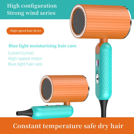 New Folding Hair Dryer with High Power, Fast Drying, Blue Light Ion Silence, Convenient Travel, Hair Dryer for Home Use