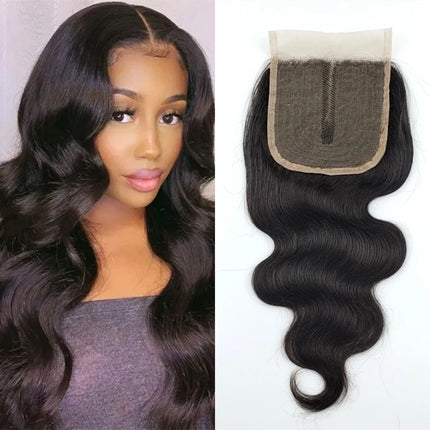 QT Loose Deep Wave Lace Closure 4x1 Transparent Lace Closure T Part Lace Remy Human Hair Middle Part 20inch Closure for Women