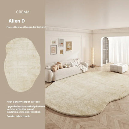 VIKAMA Upgraded Material New Shaped Warm Living Room Bedroom Kitchen Bathroom Non-slip Washable Carpet Mat Rug Home Decor