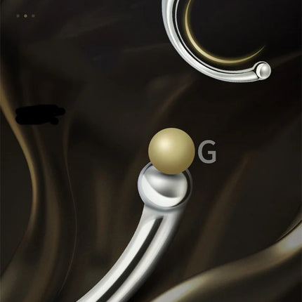 Metal Balls Double-Head Anal Plug G Spot Prostate Massage Stick Anal Hook Butt Plug Vaginal Anal Expansion Stimulator Sex Toys