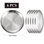23cm-6Pcs-Silver