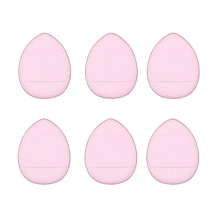 6/10Pcs Mini Finger Puff Foundation Small Air Cushion Powder Sponge Face Concealer BB Cream Cosmetic Applicator Makeup Tools
