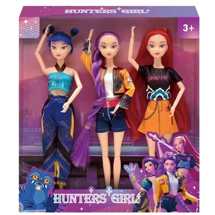 2026 Hot Music Style Demonic Group Anime Figure Rumi Mira Zoey Action Figure Cosplay Doll Cute Gift for Kids Birthday Gifts
