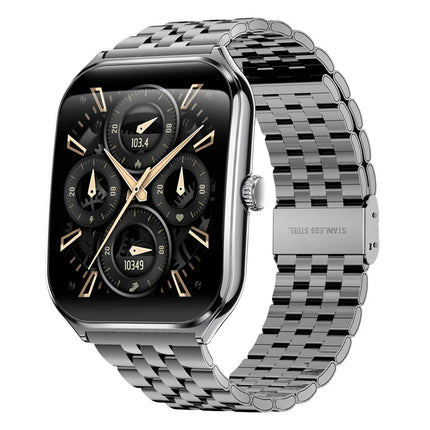 Ultra Thin Smart Watch men 1.96" AMOLED HD Pixel Display Always Show Time BT Call Reminder Smartwatch Ladies For Android iOS