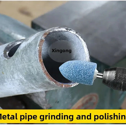 Small grinding wheel grinding head Blue corundum 3mm metal rust removal polishing electric grinding head