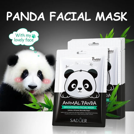 5pcs SADOER Animal Pattern Masks Face Mask Moisturizing Anti Wrinkles Anti-Aging Whitening Facial Masks Skin Care Novel Products