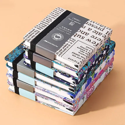 Square Cotton Watercolor Book 300g Organ Book Fabric Folding Hand Ledger Fine Lines Portable Sketch Color Lead Painting Book