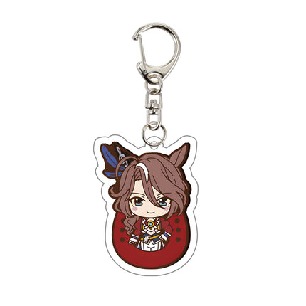 Fans gifts Anime keychains Acrylic Stand Ornaments Uma Musume Pretty Derby Oguri Cap Silence Suzuka Agnes Tachyon Clear Bliss