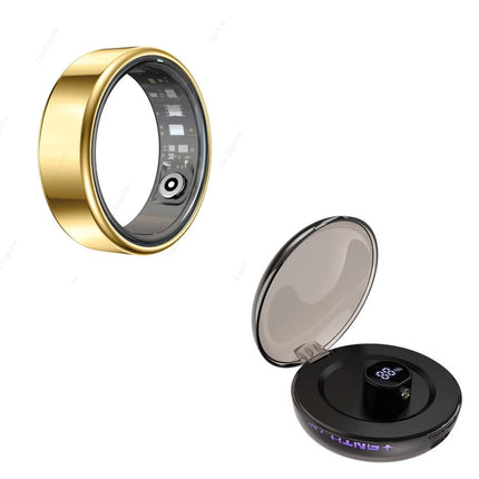 2026 New Smart Ring Men Women, Heart Rate and Blood Oxygen Monitor Smartring IP68 & 5ATM Waterproof, Multi-sport Mode Rings Man