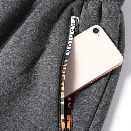 Winter Thick Warm Fleece Sweatpants Men Joggers Sportswear Casual Track Pants Plus Size 6XL 7XL 8XL