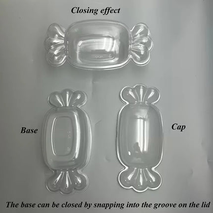 【Nice】20-piece Candy-shaped Cake Box - Perfect For Desserts, Cakes, Fruit Salads,Etc.,Suitable For Holiday Events,Birthdays, Etc