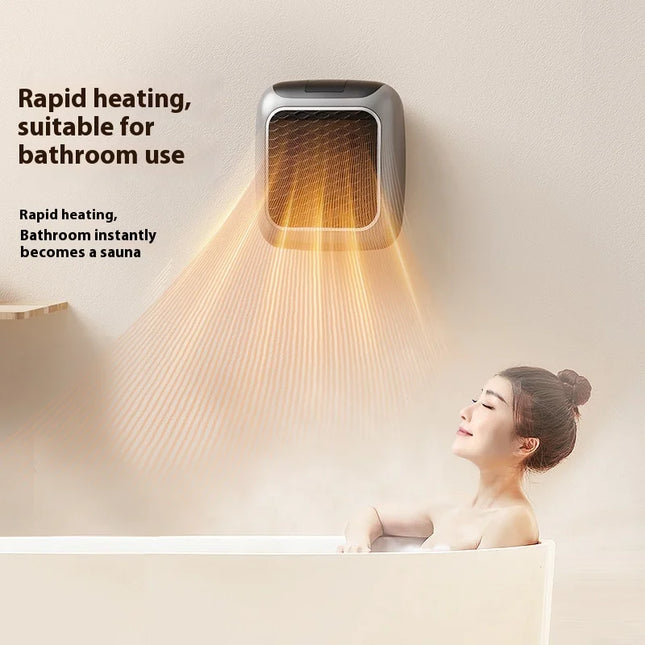 Portable Heater Electric Fan Heater Winter heater Small warm air blower For Home Bedroom Office Desktop Warmer Machine