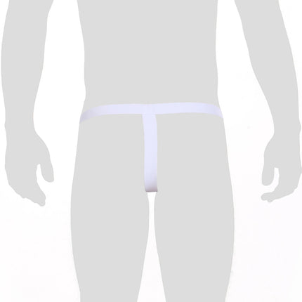 Men's Sexy Thong Exotic Lingerie Cockring Underwear G String Penis Cock Ring Panties Open Crotch Underpants Hombre