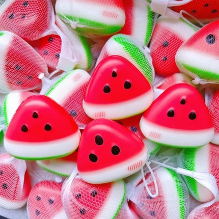 Soft Ice Skin Anti-stress Squeeze Slow Rebound Squishy Texture Watermelon Stress Reliever Stress Reliever