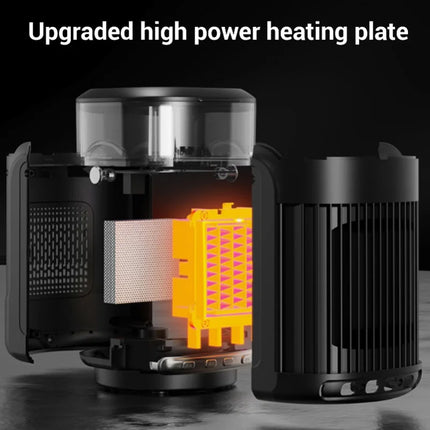 Space Heater Remote Control High Power Portable Desktop Heater For Home Office Bedroom Indoor Heating