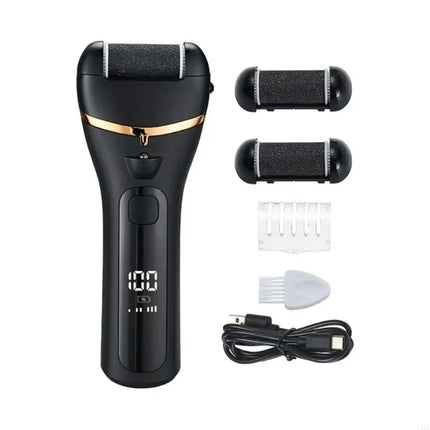 Y5LF Digital Rechargeable Foot Grinding Tool with Removable Head for Dead Skin Care