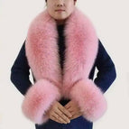 Dark pink / Scarf 120 cuff 13cm