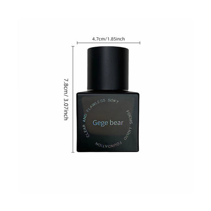 Gege Bear Clear Flawless Foundation, Natural, Hydrating, Long-Lasting, Coverage for Dry and Oily Skin Types to Even Skin Tone