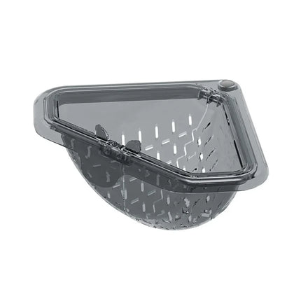 Separate Anti-leak Sink Drain Basket Filter Quickly Triangle Kitchen Sink Filter Strainer Magnetic Badge Holder