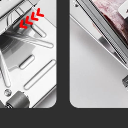 GIANXI Pork Belly Vegetable Slicer Frozen Meat Processor Cutting Machine Mutton Rolls Cutter Fruit Easy Slicer Kitchen Accessory