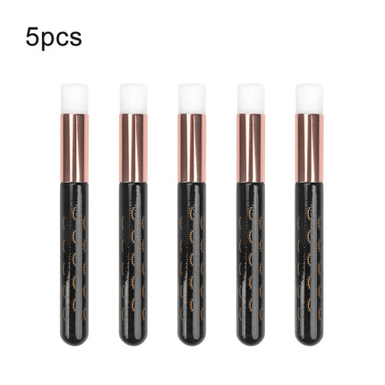 5/20/50pcs Eyelash Cleaning Brush Lash Shampoo Brush for Eyelash Extensions Peel Off Nose Pore Blackhead Remover Makeup Tool