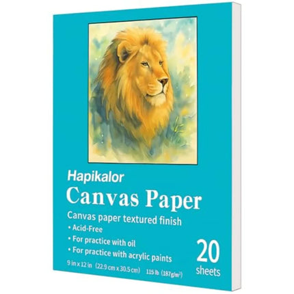Canvas Painting Acrylic Sketch Book -, 20 Sheets 115lb/187g Mixed Media Sketchbook, Art Supplies for Adults and Canvases Patg p
