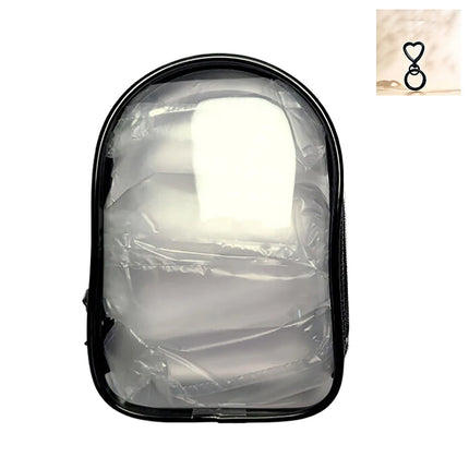 Baby Clothes Transparent Dustproof 15cm Protective Cover, Walking Bag Storage Display Case
