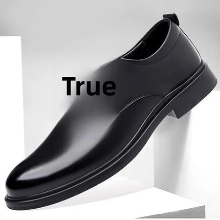 Soft Leather Casual Wedding Shoes for Men New Style Business Formal Breathable Autumn British Korean Version Pointed Toe Groom S
