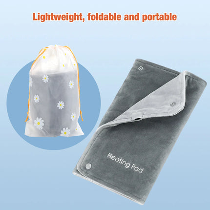 USB Graphene Electric Heating Pad Portable Foot Heater Winter Hand Warmer Abdomen Waist Back Thermal Blanket Warming Mat 30x50cm