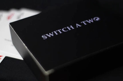Switch-A-Two By Mark Mason Card Magic Tricks Close up Mentalism Magia Magie Magicians Prop Illusion Accessory Gimmick Tutorial