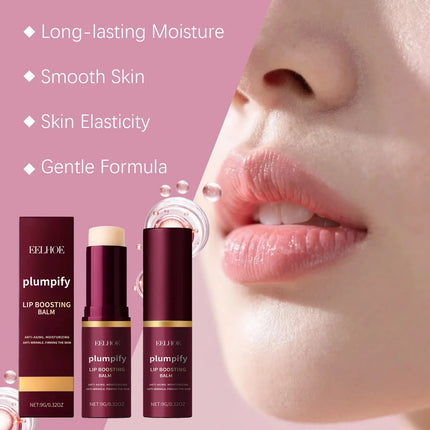 Fast Plumping Lip Balm Moisturizing Soft Lips Skin Plumper Gloss Oil Non-Sticky Daily Care Mask Beauty Makeup Cosmetics Products