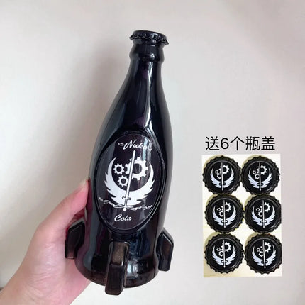 Hot Nuclear Coke Radiation Coke Bb Kid Rocket Glass Bottle Radiation Peripheral Quantum Flavor Pick Up Bottle Cap Glass Bottle