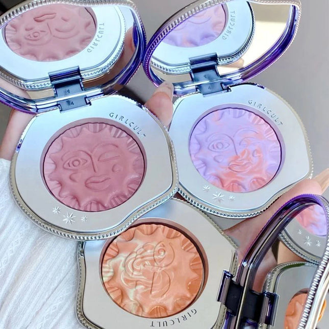 Girlcult Soft Matte Blush Long Lasting Pigmented Natural Velvet Finish TikTok Trending Aesthetic Blusher for Cheeks