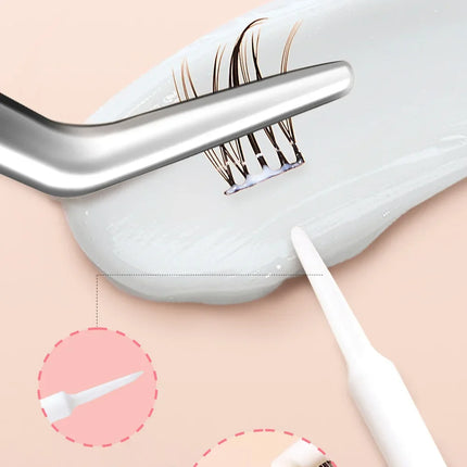 Gentle False Eyelash Glue No Irritation White Fake Eyelashes Glues Quick Drying Waterproof Natural Lashes Extension Adhesive