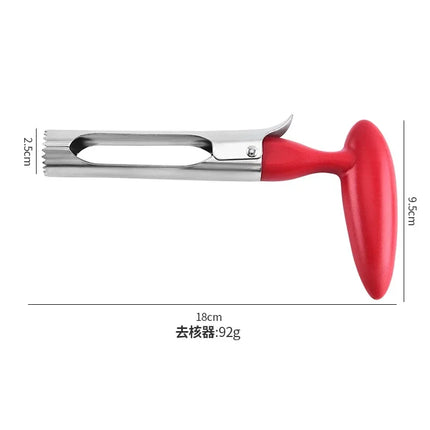 Premium Apple Corer Stainless Steel Apple Pears Core Remover Tool Fruit Cutter Seeder Slicer Knife Kitchen Vegetable Tools