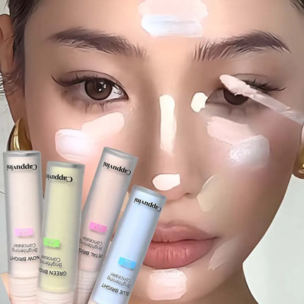 Liquid Brighten Concealer Stick Face Shadow Matte Powder Highlight Contour 3D Nose Shadow Cover Spots Dark Circles Makeup