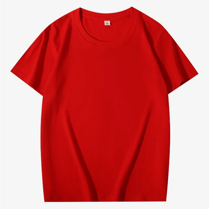 Custom T-shirt Printing Logo Image Work Clothes DIY Short Sleeved 100% Cotton Enterprise Team Culture Shirt Men Women