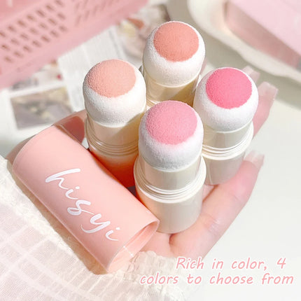 Velvet Mist Blush Stick - Vibrant and youthful, Korean style, natural long-lasting brightening, for both lips and cheeks