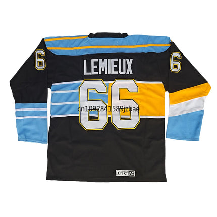 Jaromir Jagr Jersey American Pittsburgh Retro Ice Hockey Jerseys 66 Mario Lemieux Jersey All Stitched Sweater Us Mens Size M-3XL