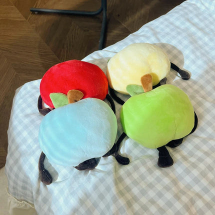Anime Game Doll Anime Love and Deepspace Caleb Cosplay Apple Pendant Schoolbag Key Chain Anime Peripheral Doll Collect Gift