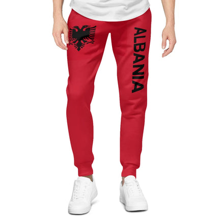 Mens Sweatpants Albania Flag Pants with Pockets Joggers Soccer Football Multifunction Sports Sweat With Drawstring