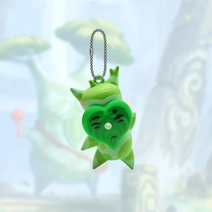 Anime Korok Figure Toys Game Yahaha Props Pendant Keychain Model Keyring Fans Cosplay Props Jewelry Cute Cartoon Gifts