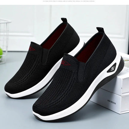 Women Casual Sports Shoes Breathable Lightweight Sneakers Anti-slip Flats Outdoor Running Walking Shoes Female Vulcanized Shoes
