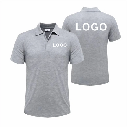 Summer Casual Breathable Polo Shirts Company Logo Custom Print Embroidery Personalized Design Men And Women Short-Sleeved Tops