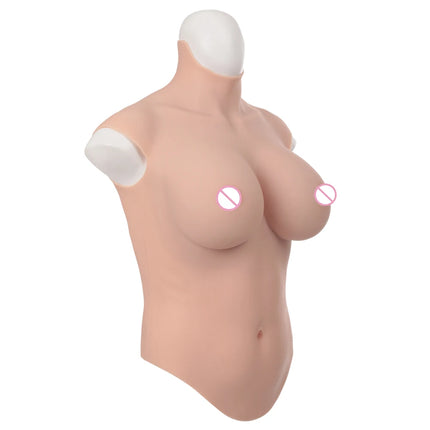 Dokier No-oil Silicone Breast Forms Fake Boobs Plate Enhancer Tits Male to Shemale Transgender Drag Queen Crossdressing Cosplay - TOYS-SUCE