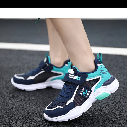 Single Net Children's Shoes Boys Sneakers Summer Breathable Non-slip Surface Girls Casual Tennis Sports Running Outdoor Shoes
