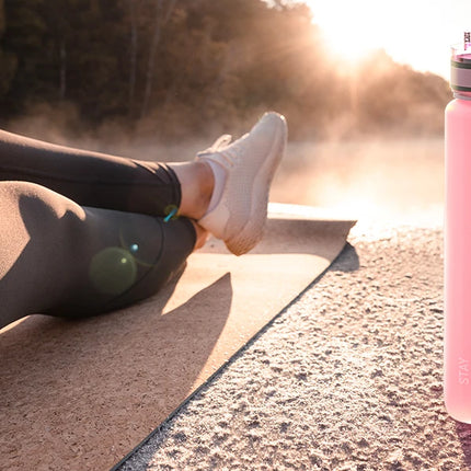 32oz Water Bottle Motivational Sport Water Bottle Leakproof Drinking Bottles Outdoor Sports Travel Kettle Drinking Water Bottle