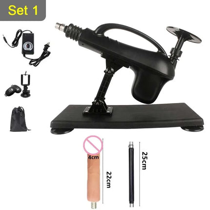 45mm Stroke Automatic Telescopic Sex Machine DIY Female Sex Toy 3XLR  Masturbation Sex Machine For Men And Women 0-500rpm